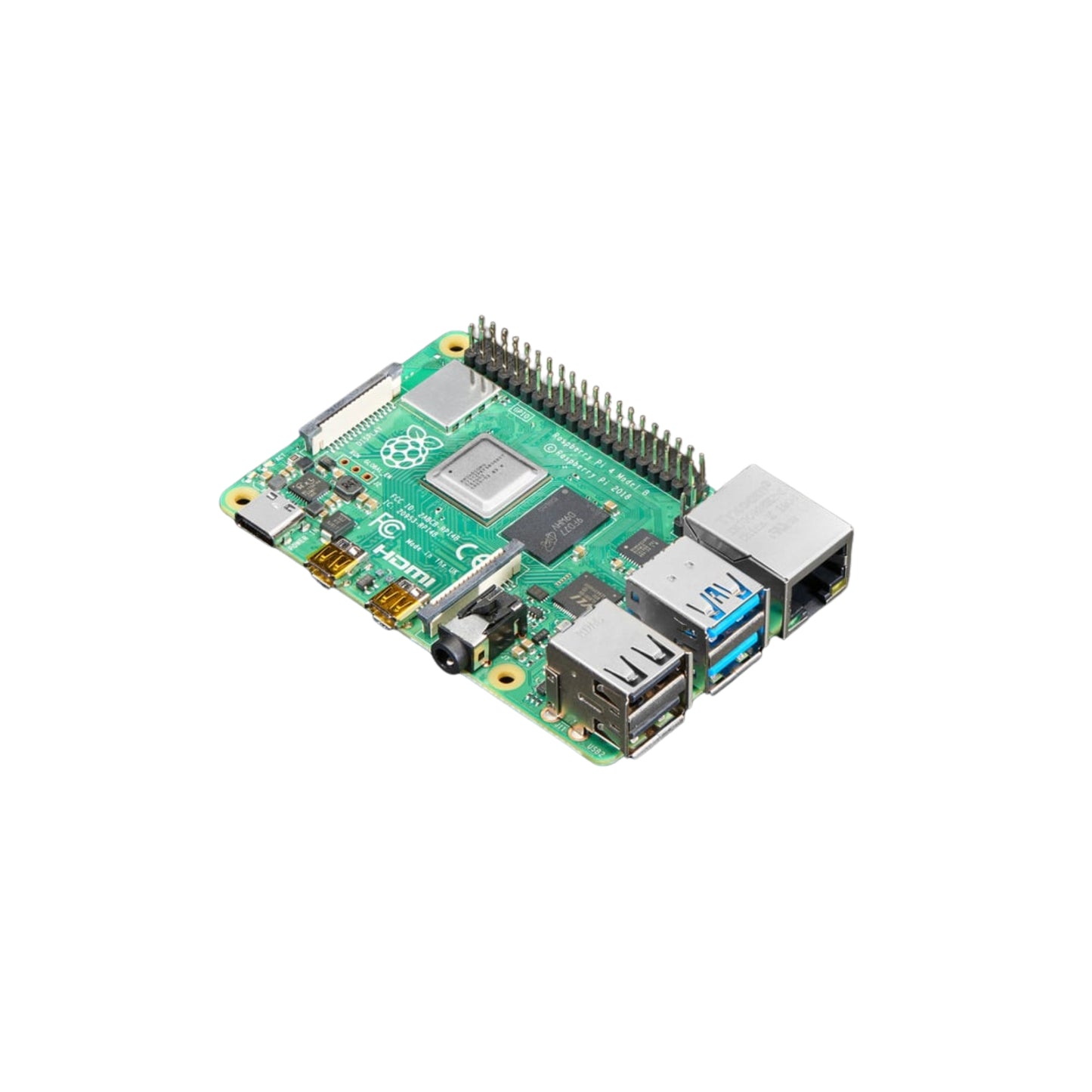 Raspberry Pi 4 Model B – Single Board Computer (1GB/2GB/4GB/8GB RAM)