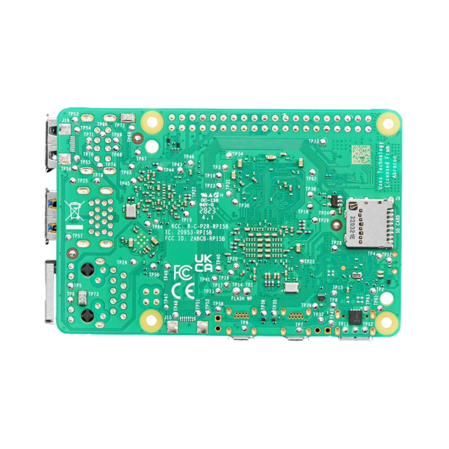 Raspberry Pi 5 – 2GB / 4GB / 8GB / 16GB LPDDR4X